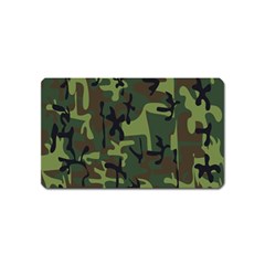 Camouflage-1 Magnet (name Card) by nateshop