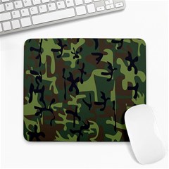 Camouflage-1 Large Mousepads by nateshop