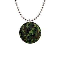 Camouflage-1 1  Button Necklace by nateshop