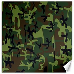 Camouflage-1 Canvas 20  X 20  by nateshop