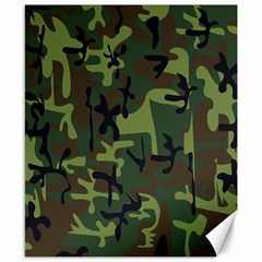 Camouflage-1 Canvas 8  X 10  by nateshop