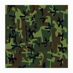 Camouflage-1 Medium Glasses Cloth by nateshop