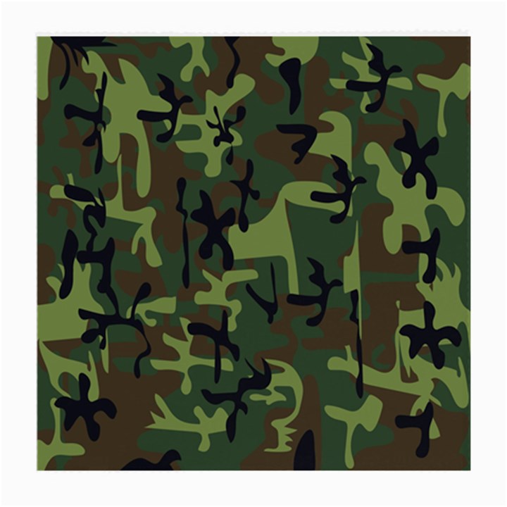 Camouflage-1 Medium Glasses Cloth (2 Sides)