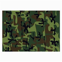 Camouflage-1 Large Glasses Cloth by nateshop