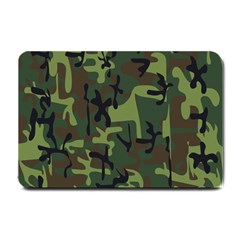 Camouflage-1 Small Doormat  by nateshop