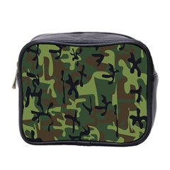 Camouflage-1 Mini Toiletries Bag (two Sides) by nateshop