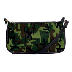 Camouflage-1 Shoulder Clutch Bag by nateshop