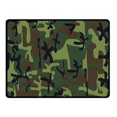 Camouflage-1 Fleece Blanket (small)