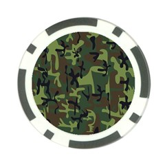 Camouflage-1 Poker Chip Card Guard (10 Pack) by nateshop