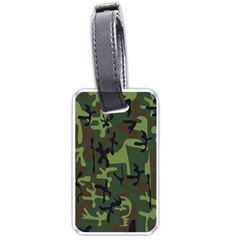 Camouflage-1 Luggage Tag (one Side)