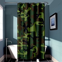 Camouflage-1 Shower Curtain 36  X 72  (stall)  by nateshop