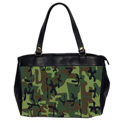 Camouflage-1 Oversize Office Handbag (2 Sides) by nateshop