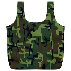 Camouflage-1 Full Print Recycle Bag (xl) by nateshop