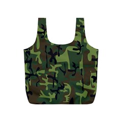 Camouflage-1 Full Print Recycle Bag (s) by nateshop