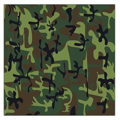 Camouflage-1 Square Satin Scarf (36  X 36 ) by nateshop