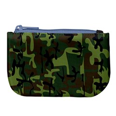 Camouflage-1 Large Coin Purse by nateshop