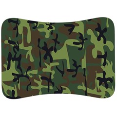 Camouflage-1 Velour Seat Head Rest Cushion by nateshop