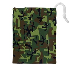 Camouflage-1 Drawstring Pouch (5xl) by nateshop