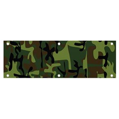 Camouflage-1 Banner And Sign 6  X 2  by nateshop