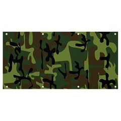 Camouflage-1 Banner And Sign 8  X 4  by nateshop