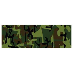 Camouflage-1 Banner And Sign 12  X 4  by nateshop