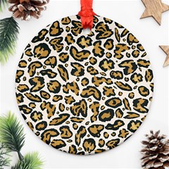 Cheetah Ornament (round) by nateshop