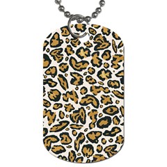 Cheetah Dog Tag (one Side)