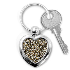 Cheetah Key Chain (heart) by nateshop