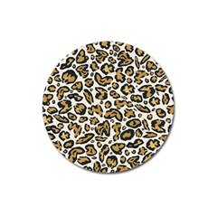 Cheetah Magnet 3  (round) by nateshop