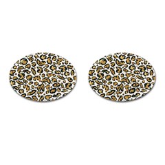 Cheetah Cufflinks (oval) by nateshop