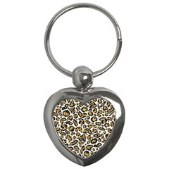 Cheetah Key Chain (heart) by nateshop