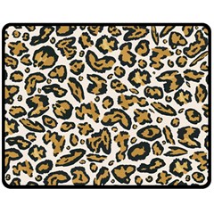 Cheetah Fleece Blanket (medium)  by nateshop