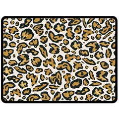 Cheetah Fleece Blanket (large)  by nateshop