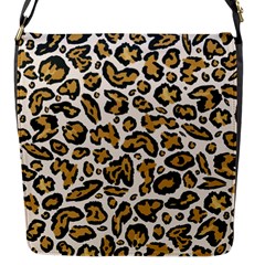 Cheetah Flap Closure Messenger Bag (s) by nateshop