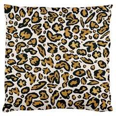 Cheetah Large Flano Cushion Case (two Sides) by nateshop