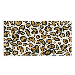 Cheetah Satin Shawl 45  X 80  by nateshop