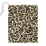 Cheetah Drawstring Pouch (5XL) Back