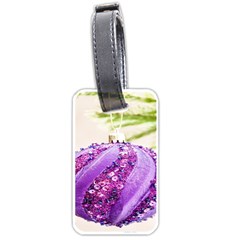 Christmas Decoration 8 Luggage Tag (one Side)