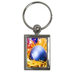 Christmas Decoration 10 Key Chain (rectangle) by artworkshop