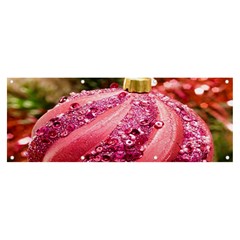 Christmas Decoration 9 Banner And Sign 8  X 3  by artworkshop