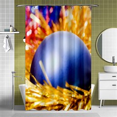 Christmas Decoration 10 Shower Curtain 48  X 72  (small)  by artworkshop