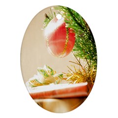 Christmas Decoration 11 Ornament (oval) by artworkshop