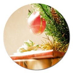 Christmas Decoration 11 Magnet 5  (round) by artworkshop