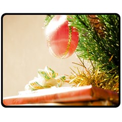 Christmas Decoration 11 Fleece Blanket (medium)  by artworkshop