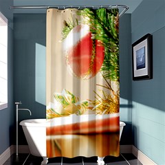 Christmas Decoration 11 Shower Curtain 36  X 72  (stall)  by artworkshop