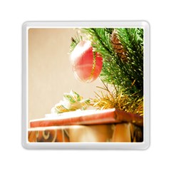 Christmas Decoration 11 Memory Card Reader (square) by artworkshop