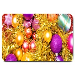 Christmas Decoration Ball 2 Large Doormat  by artworkshop