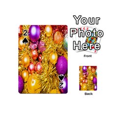 Christmas Decoration Ball 2 Playing Cards 54 Designs (mini) by artworkshop