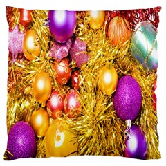 Christmas Decoration Ball 2 Large Cushion Case (one Side)