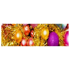 Christmas Decoration Ball 2 Banner And Sign 9  X 3  by artworkshop